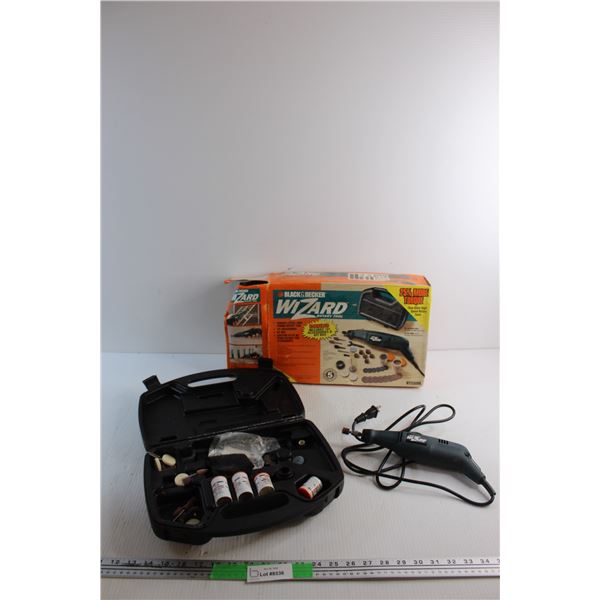 Black & Decker Wizard Rotary Tool Set - Tested