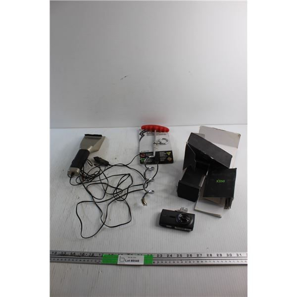 Electric Defroster, Corkscrew and Thinkware Dash Cam - As Is