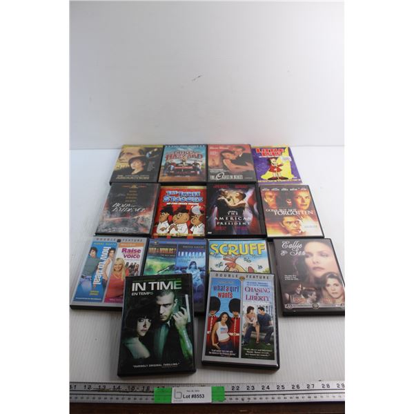 (14) DVD Movies - The American President, The Dukes of Hazard and The Three Stooges