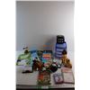 Image 1 : Plush Toys, Cat Trivia Calendar, Crosswords, Small Organizer Box and Misc.