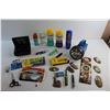Image 12 : Mosquito Spray, Sunscreen Lotion, Power Line Adapters, Scissors, Light, Screwdrivers and Misc.