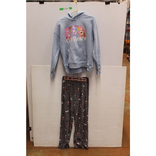 *Care Bears Bunny Hug - Size M and PJ Pants - Size S
