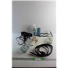 Image 1 : Hair Dryer, Outlet Cord Extension, Beads, Belt, Dry Shampoo and Multi Surface Cleaner