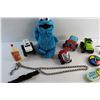Image 5 : Sesame Street Interactive Toy - Tested, Toy Trucks, Dinosaur Figure, Pet Leash and Misc.
