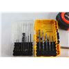 Image 7 : Edge Finding Tool, DeWalt Drill Bits, Clamp, Cordless Screwdriver - As Is, Tape Measures and Misc.