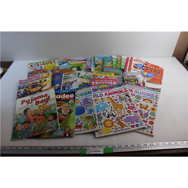 (15+) Kids Books - Diary of a Pug, Pyjama Day and Coloring Books