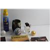 Image 2 : Artificial Plant Decor, Baseball Ball, Books, Spray Sunscreen, Perfume and Misc.
