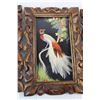 Image 3 : (3) Bird Artworks Framed - 6" x 9" and Mirror