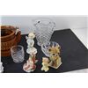 Image 4 : Cream and Sugar, Teapot, (6) Animal and Angel Figurines