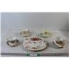 Image 1 : Royal Doulton Plate, (4) Cups and Saucers
