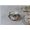Image 2 : Royal Doulton Plate, (4) Cups and Saucers