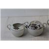 Image 2 : Tea Pot with Matching Cream and Sugar - Made in Japan + Tea Pot