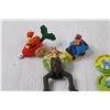 Image 3 : (7) Smurf Collector Pins, (3) McDonalds Toys - Assorted