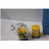Image 3 : Simpsons Lunch Pail, (4) Simpson Pop Heads