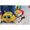 Image 3 : Laundry Basket w/ Toys: Top, Car, Telephone, Puppet, Misc