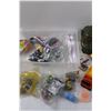 Image 4 : Various McDonalds Toys & Building Block Cars, Misc. in Storage Tray