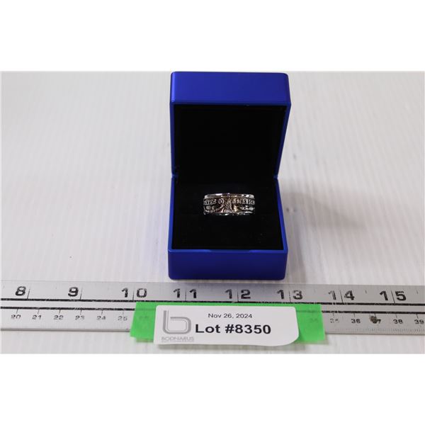 American Men's Ring in Case