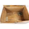 Image 5 : Wooden Dove Tailed Instrument Box, 14'' x 10'' x 9'' Vintage Wooden Cheese Box, 3.5'' x 8'' x 3''