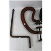 Image 2 : Vintage Tire Repair Clamp, Vintage 1920s Car Crank Handle, Misc.