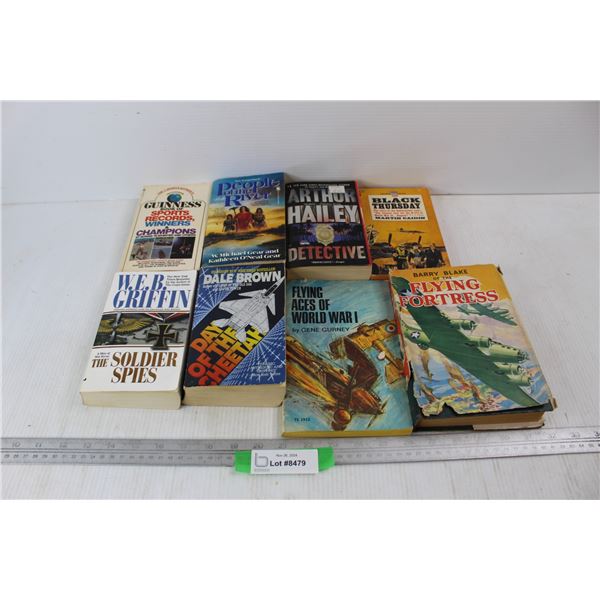 (8) Various War Plane Books