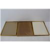 Image 2 : (3) 8'' x 10'' Picture Frames