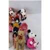 Image 3 : Lot Of Various Dolls/ Stuffies, (3) Snoopy Stuffies, Battery Operated Doll - As is, Misc.