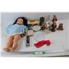 Image 1 : Lot Of Various Items, Baby Doll, East Grinstead Collector Spoon w/ Box, Misc.
