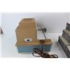 Image 4 : Argus 300 Automatic Slide Projector- Powers On w/ Slide Cases