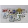 Image 2 : (10) Various Beer Glasses - Calgary, Village Of Loreburn 75 Years, Misc.