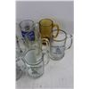 Image 4 : (10) Various Beer Glasses - Calgary, Village Of Loreburn 75 Years, Misc.