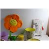 Image 2 : Buckets, Rainbow Ornaments, Desk Clock, Bell Pepper Containers, Flower Decor and Misc.