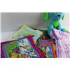 Image 5 : Baby Room Decor, (2) Shirts and a Plush Toy