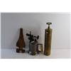 Image 1 : Vintage Blow Torch, Brass Fire Extinguisher and Rope Maker Tool