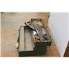 Image 3 : *Vintage Lion Brand Carpenter's Tool Box 33'' x 16'' and Hand Saws