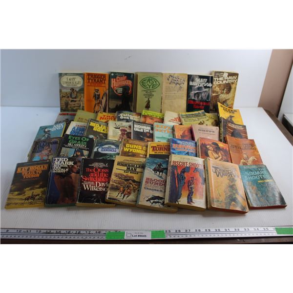 (15+) Books - Trigger Tyrant, Clint Eastwood and Powder Valley Renegade