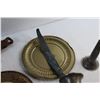 Image 3 : Baseball Glove, Meat Grinders, Funnel, Chimney Cap, Wall Brass Decor and Blade Straightener