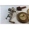 Image 5 : Baseball Glove, Meat Grinders, Funnel, Chimney Cap, Wall Brass Decor and Blade Straightener