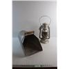Image 1 : Old Grain Scoop and Kerosene Lantern
