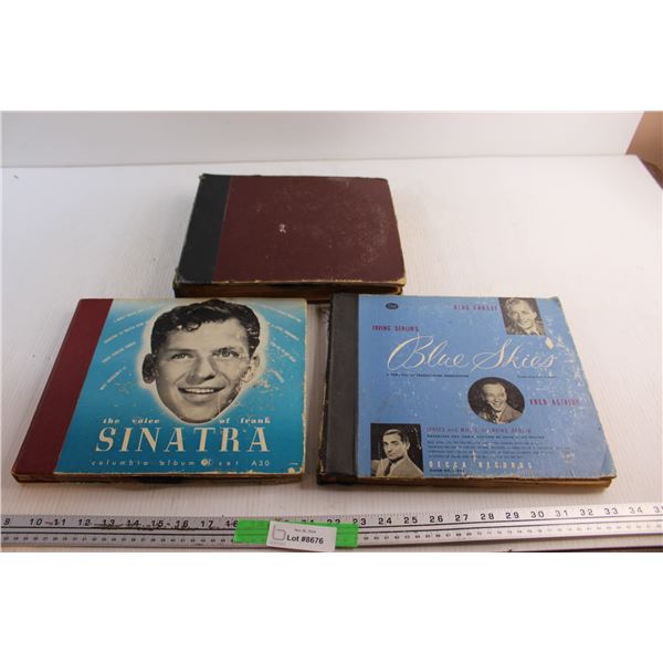 Vinyl Records - Frank Sinatra, Bing Crosby and Fred Astaire