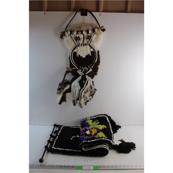 Macrame and Wall Rug Decor