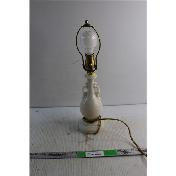 Vintage Lamp - Tested, Missing a Shade