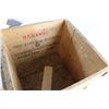 Image 8 : Vintage Wooden Crate with Lid and (2) Pairs of Ladies Heels - Size 6