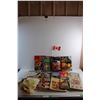 Image 1 : Canadian Flag, (10+) Books - Cookbooks, Beautiful Australia & The History of John F Kennedy, Kitchen