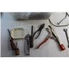 Image 2 : Pliers, Drill Bits, Screwdrivers, Wrenches, Metal Files, Soap Dish, Plastic Container with Lid and A
