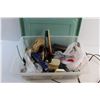 Image 7 : Pliers, Drill Bits, Screwdrivers, Wrenches, Metal Files, Soap Dish, Plastic Container with Lid and A