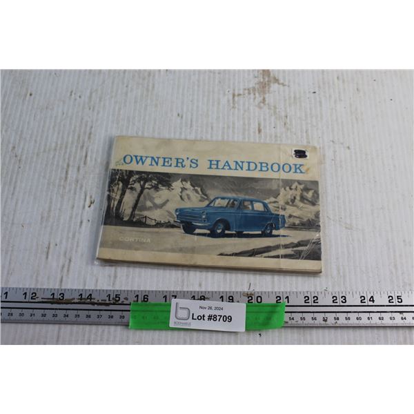 1965 Ford Cortina Owner's Handbook - Sealed