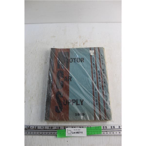 1959 Auto Parts and Tools Catalogue - Sealed
