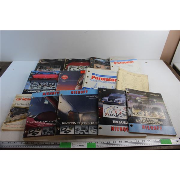 Niehoff & Purolator Automotive Catalogues and Car Repair Manual Books