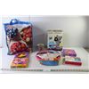 Image 1 : Kids Lot- Puzzles, Sock Craft, Hopscotch, Pot