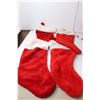 Image 2 : Christmas Lot- (4) Stockings, Tree Ornaments, Baby Items, Misc.